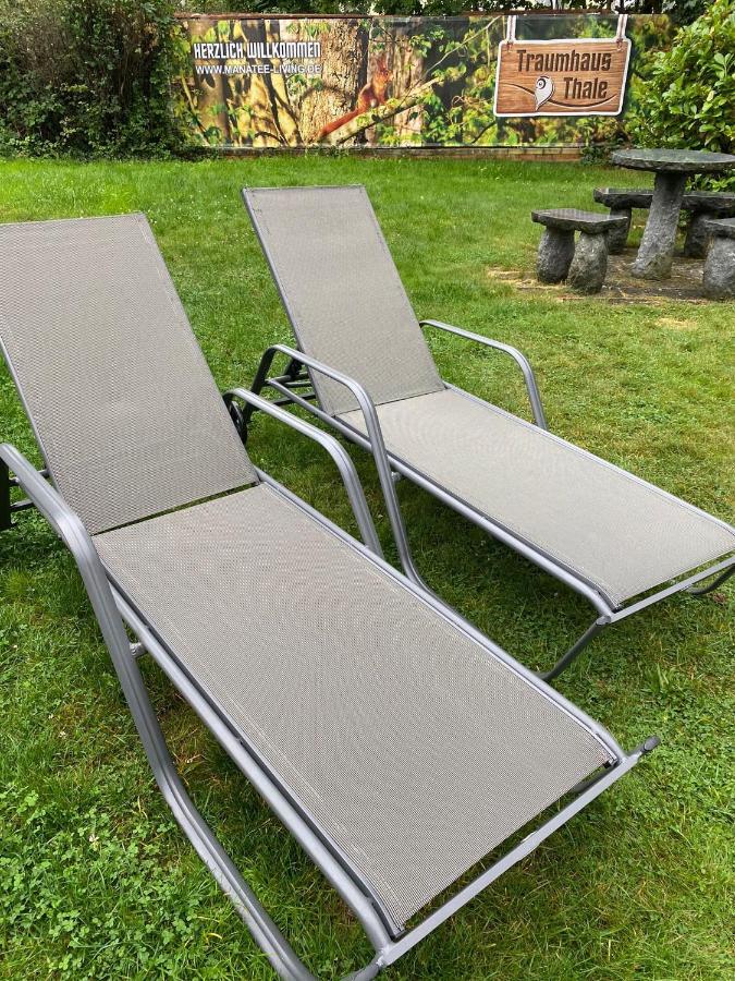 Traumhaus Thale Mit Sauna Und Kamin 外观 照片