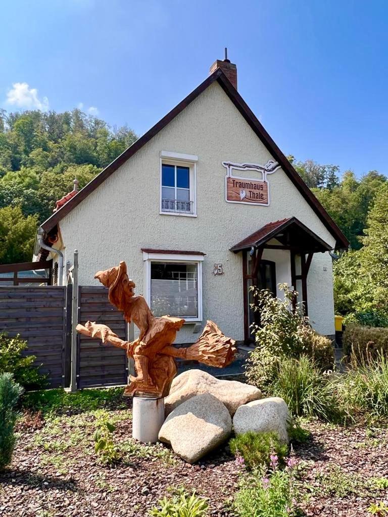 Traumhaus Thale Mit Sauna Und Kamin 外观 照片